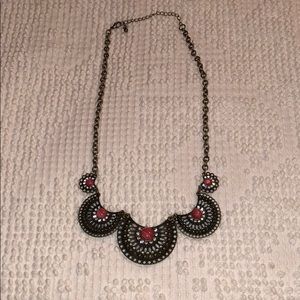 Bronze style necklace